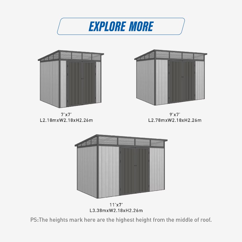 D2833 3M*3M Abri de rangement  - Home Furniture & Hardware Trading avis et prix